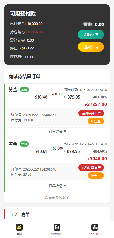 行情系统
